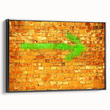 Black and white landscape art painting on framed canvas, featuring a tranquil rural scene, ideal for bedroom wall decor.