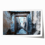 Extra large rolled canvas featuring a floral art design in muted earth tones, ideal for art wall dining room placement.