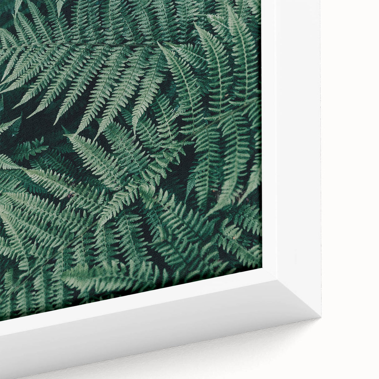 Close-up of a framed canvas depicting vibrant African wall art, showcasing intricate patterns and earthy tones, perfect for home decor and cultural aesthetics.