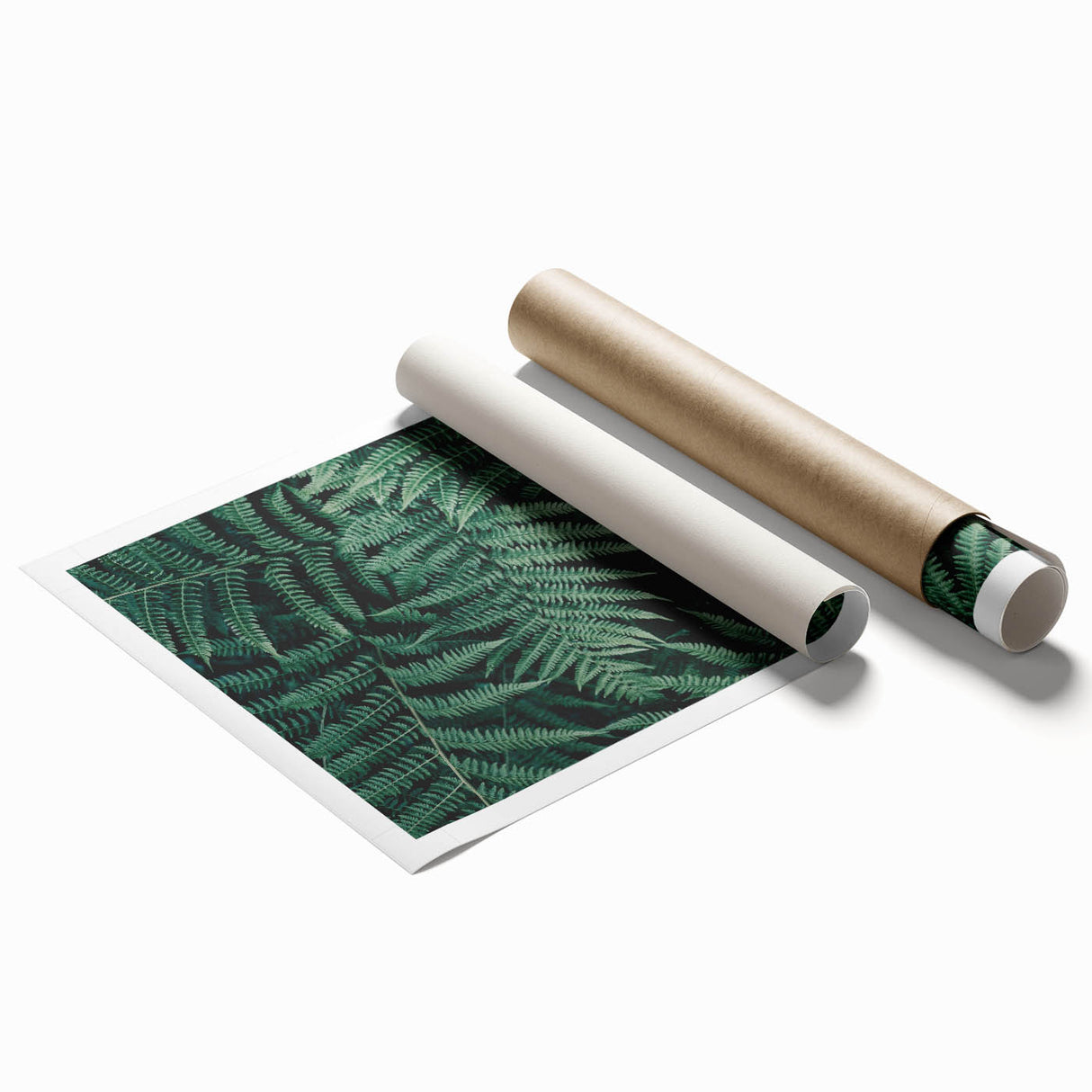 Rolled canvas print showcasing vibrant African tribal art with intricate patterns, securely packaged in a durable cardboard tube for safe shipping and storage. Perfect for home decor enthusiasts seeking unique, culturally-inspired artwork.