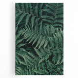 Front view of a stretched canvas showcasing vibrant African wall art design, featuring intricate patterns and colors, ideal for home decor or cultural displays.