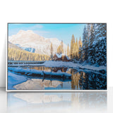 Art deco poster of a geometric pattern in pastel shades, framed acrylic, ideal for nursery wall art.