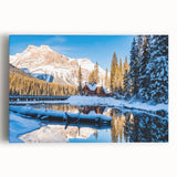 Large black and white abstract design on stretched canvas, suitable as kitchen wall art.