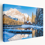 Large abstract art on stretched canvas featuring swirling blue and white patterns, ideal for kitchen wall art.