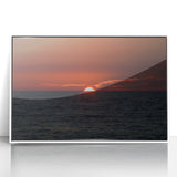 Art deco poster featuring geometric patterns in black and gold on a white acrylic framed print.