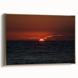 Framed canvas of a black and white vintage landscape painting, ideal for bedroom wall art.