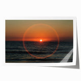 Extra large rolled canvas print featuring a detailed floral design in soft pastel shades.