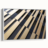 Framed canvas depicting a serene landscape in muted earth tones, ideal for bedroom wall art.