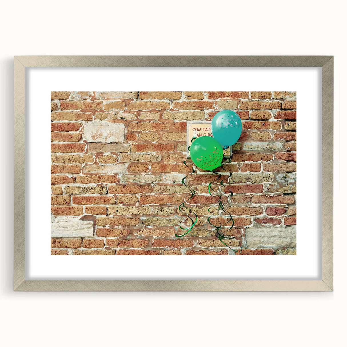 Textured art print featuring abstract swirls in muted gray, displayed in a silver frame, suitable for bedroom decor.