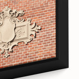 Extra large black wall art on canvas featuring a colorful, textured abstract design, suitable for living room decor.