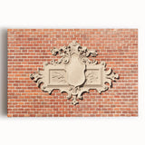 Large black and white abstract canvas print, ideal for kitchen wall art.