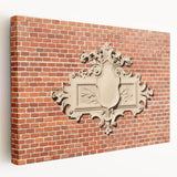 Large abstract painting on stretched canvas with swirling blue and white patterns, suitable for kitchen wall art.