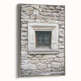 Framed canvas landscape art painting featuring a colorful sunset over hills, perfect for living room decor.