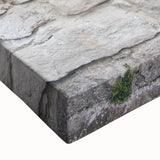 Large art on stretched canvas featuring a black and white landscape painting, ideal for bedroom wall decor.