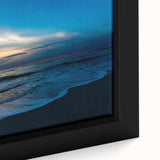 Framed canvas featuring textured black wall art with colorful abstract patterns, ideal for living room decor.