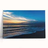 Large black and white abstract wall art on stretched canvas, ideal for kitchen or bedroom decor.