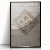 Large abstract wall art in muted earth tones on framed acrylic, ideal for modern living room decor.