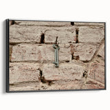 Black and white landscape painting on framed canvas, featuring a serene mountain scene, ideal for bedroom wall decor.