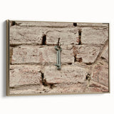 Framed canvas depicting a vintage black and gold landscape painting, ideal for bedroom wall art.