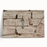 Large black and white photo of a cityscape on stretched canvas, suitable as kitchen wall art or bedroom decor.