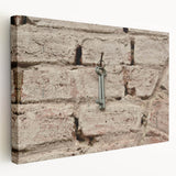 Large abstract canvas art with swirling blue and gray tones, suitable for kitchen wall decor.