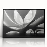 Large abstract wall art in muted earth tones on a framed acrylic, ideal for a modern living room decor.