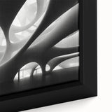 Extra large framed canvas featuring textured black wall art with colorful abstract patterns, ideal for living room decor.