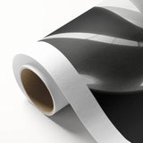 Art deco poster featuring a geometric pattern in muted gold and teal tones on rolled canvas, suitable for nursery wall art.