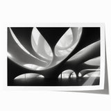 Extra large rolled canvas print featuring a floral design in soft pastel shades, ideal for art wall dining room.