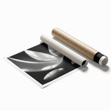 Extra large rolled canvas featuring a floral art design in pastel shades, ideal for classy bathroom wall art.