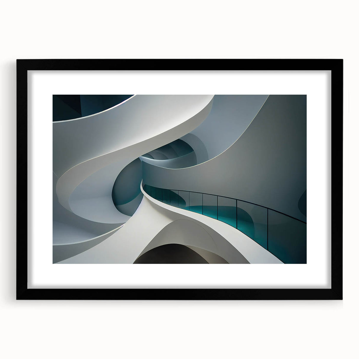 Extra large textured abstract art print featuring vibrant swirls of colors on a framed canvas, ideal for living room decor.