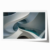 Extra large rolled canvas print featuring a detailed floral design in soft pastel shades, ideal for art wall dining room.