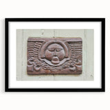 Extra large textured abstract art print with vibrant multicolor swirls on a framed black canvas, ideal for living room decor.