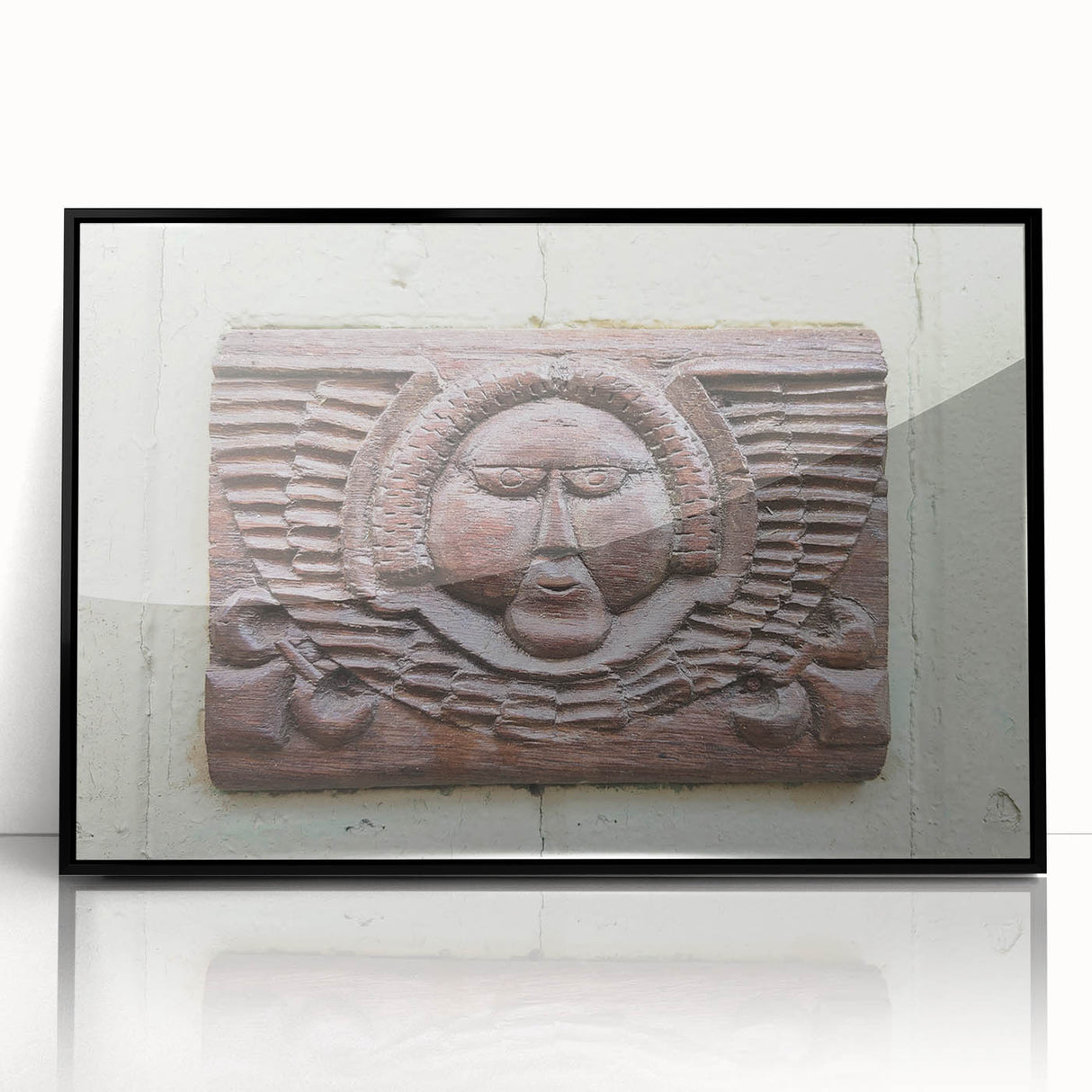 Large abstract wall art on acrylic, featuring mid-century modernist swirls in muted gray, ideal for modern art wall decor.