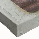 Large art of a black and white landscape painting on stretched canvas, suitable for bedroom wall decor.