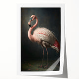 Rolled canvas print showcasing vibrant African tribal art with intricate patterns, elegantly packaged in a durable cardboard tube for safe transport and storage.