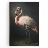 Stretched canvas artwork displaying a vibrant landscape scene with rich colors and intricate details, suitable for home decor or office decoration. Ideal for art enthusiasts and interior design themes.