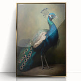 Framed acrylic artwork displaying a striking gold abstract design, set against a sleek black background. Ideal for modern home décor and art enthusiasts.