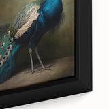 Close-up view of a framed canvas showcasing vibrant African wall art featuring intricate tribal patterns and rich colors, perfect for home decor enhancement.