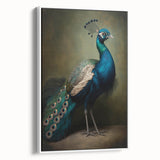 Framed canvas wall art featuring a serene landscape with vibrant colors, displayed from a white side view, perfect for modern home decor. Ideal for enhancing living spaces.