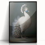 Framed acrylic artwork showcasing a modern black design, viewed from the front with sleek edges, perfect for contemporary home decor or office spaces.