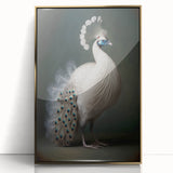 Framed acrylic artwork showcasing an elegant gold design with a sleek front view, perfect for modern home decor. Ideal for art enthusiasts seeking luxurious accents.