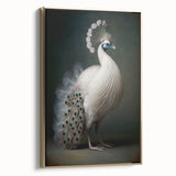 Framed canvas artwork depicting an abstract design with gold accents, showcasing a side view that highlights its elegant frame and texture, ideal for modern decor.