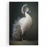 Stretched canvas artwork showcasing a vibrant abstract landscape in bold colors, ideal for modern home decor. Perfect for adding a pop of color to living spaces.