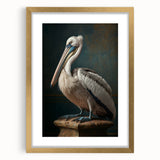 Elegant gold-framed artwork showcasing a scenic landscape, complete with a white mat for contrast, perfect for home decor enhancement. Ideal for art enthusiasts looking to elevate their space with a sophisticated touch.