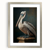 Silver-framed photo frame with a mat, showcasing a sleek front view. Ideal for displaying artwork or photographs, enhancing any decor with a modern touch.