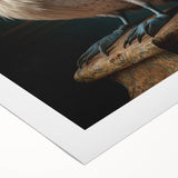 Rolled canvas showcasing vibrant African tribal wall art, featuring intricate patterns and bold colors, securely packaged in a protective cardboard tube for safe transport.