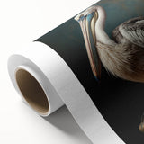 Rolled canvas showcasing vibrant African wall art with intricate tribal designs, securely packaged in a protective cardboard tube for safe shipping and storage.