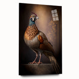 Clear acrylic glass display showcasing a modern, sleek design with a side view perspective. The glass is polished and free from pins, emphasizing its transparent elegance.