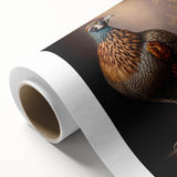 Rolled canvas showcasing vibrant African wall art design with intricate patterns and textures, securely packaged in a durable cardboard tube for optimal protection during shipping. Ideal for home decor enthusiasts seeking unique and culturally inspired artwork.